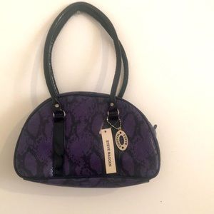 Vintage Steve Madden snake leather bag
